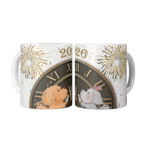 New Year 2026 Celebration Mug – Premium 11oz Ceramic Coffee Cup