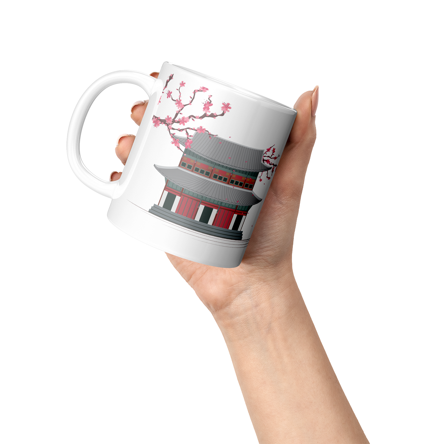 When in Seoul – Premium 11oz Ceramic Travel Mug - Image 8